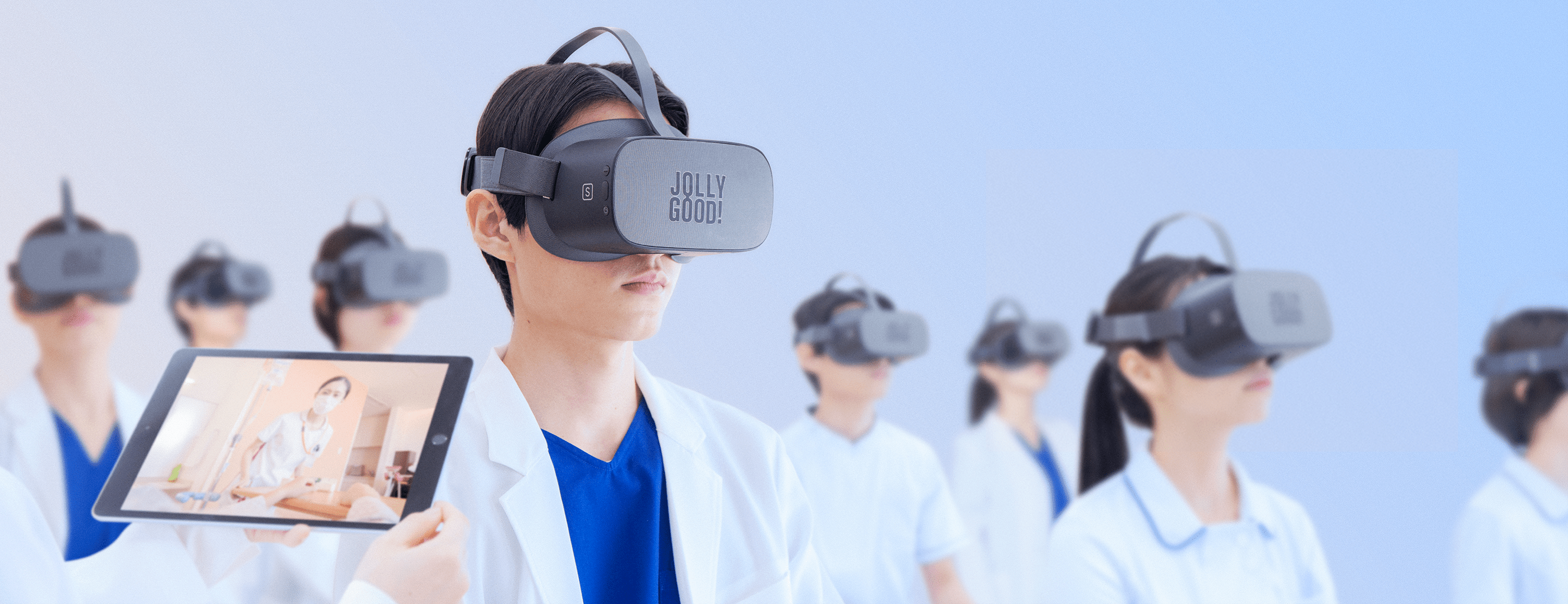 あらゆる医療現場を一斉VR体験