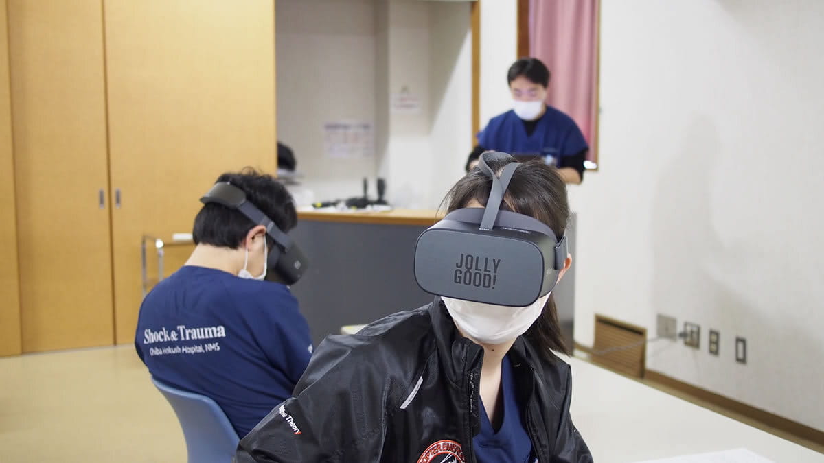オペクラウドVRによる模擬講義を日本医科大学千葉北総病院で実施しました
