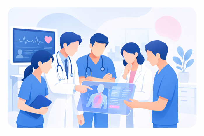 チーム医療のVRコンテンツイメージ