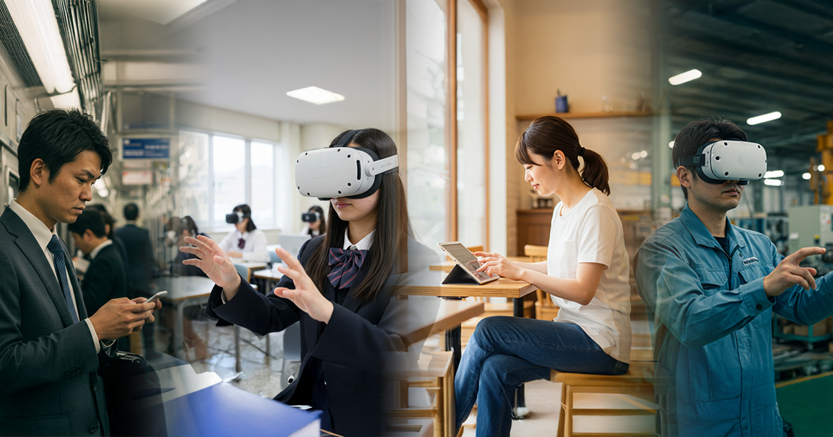 スマホ・タブレット・VRゴーグルでJOLLYGOOD+を体験