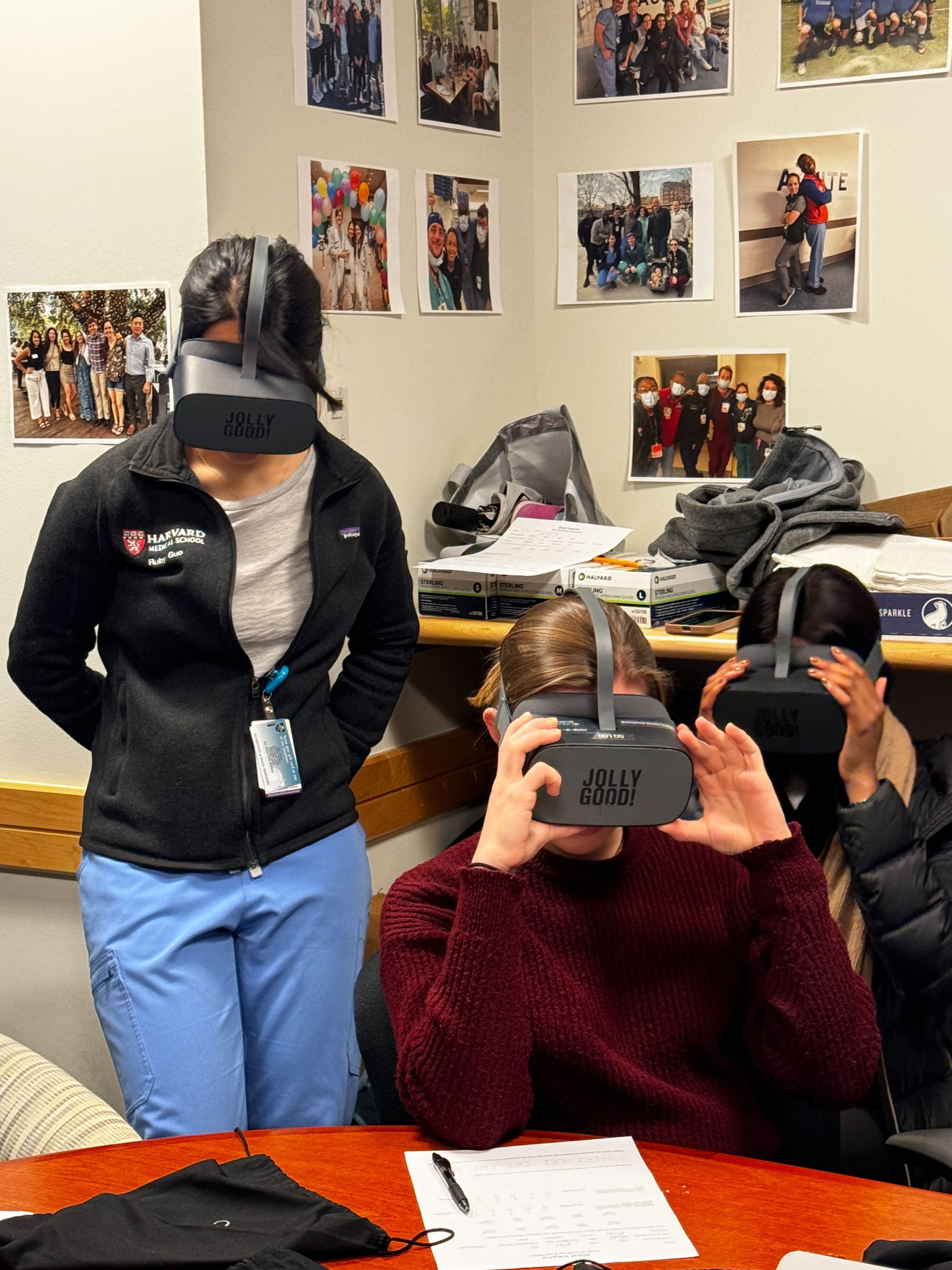 VR安全教育PoCの実習風景